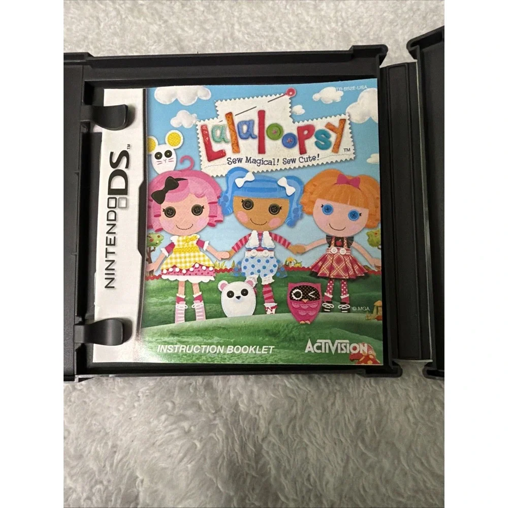 Nintendo DS Lalaloopsy Sew Magical Sew Cute! Case And Manual Only